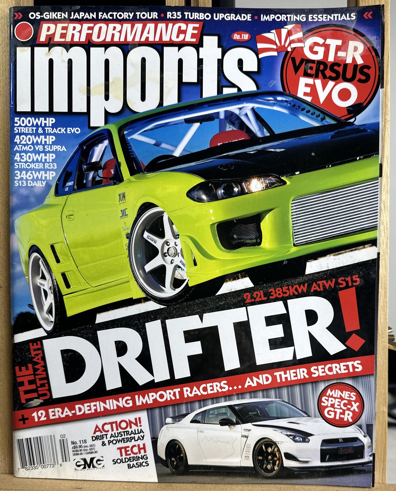 Performance Imports Magazine  No 118 In Ok Condition