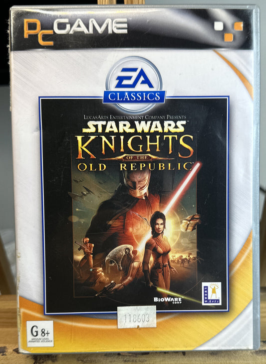 Ea Classics Star Wars Knights Of The Old Republic PC Game In Good Condition 3652