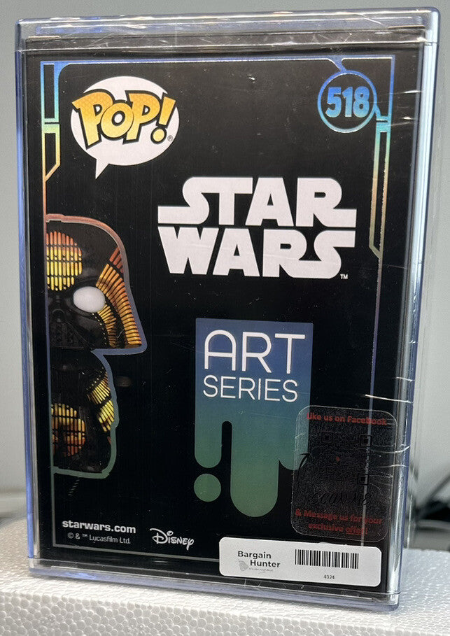 Star Wars Darth Vader (Bespin) Art Series  #518 Funko POP In Good Condition 4324