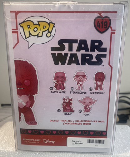 Star Wars Chewbacca Valentine #419 Funko POP In Good Condition 4326