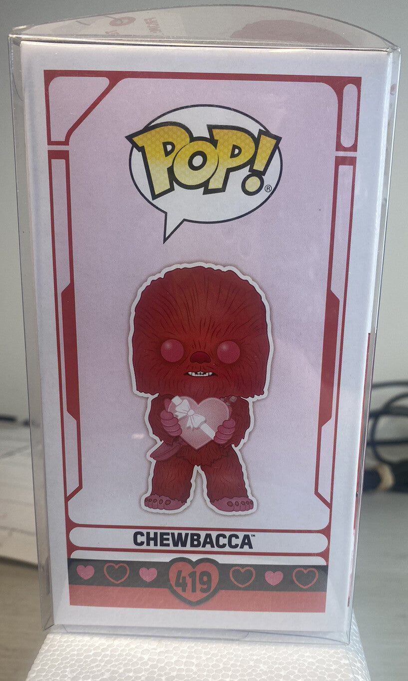 Star Wars Chewbacca Valentine #419 Funko POP In Good Condition 4326