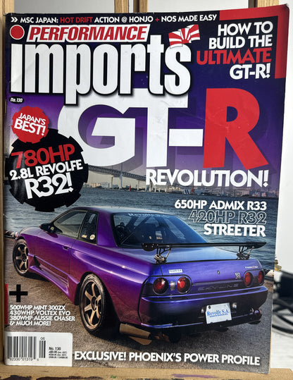 Performance Imports Magazine No. 130 In Ok Condition