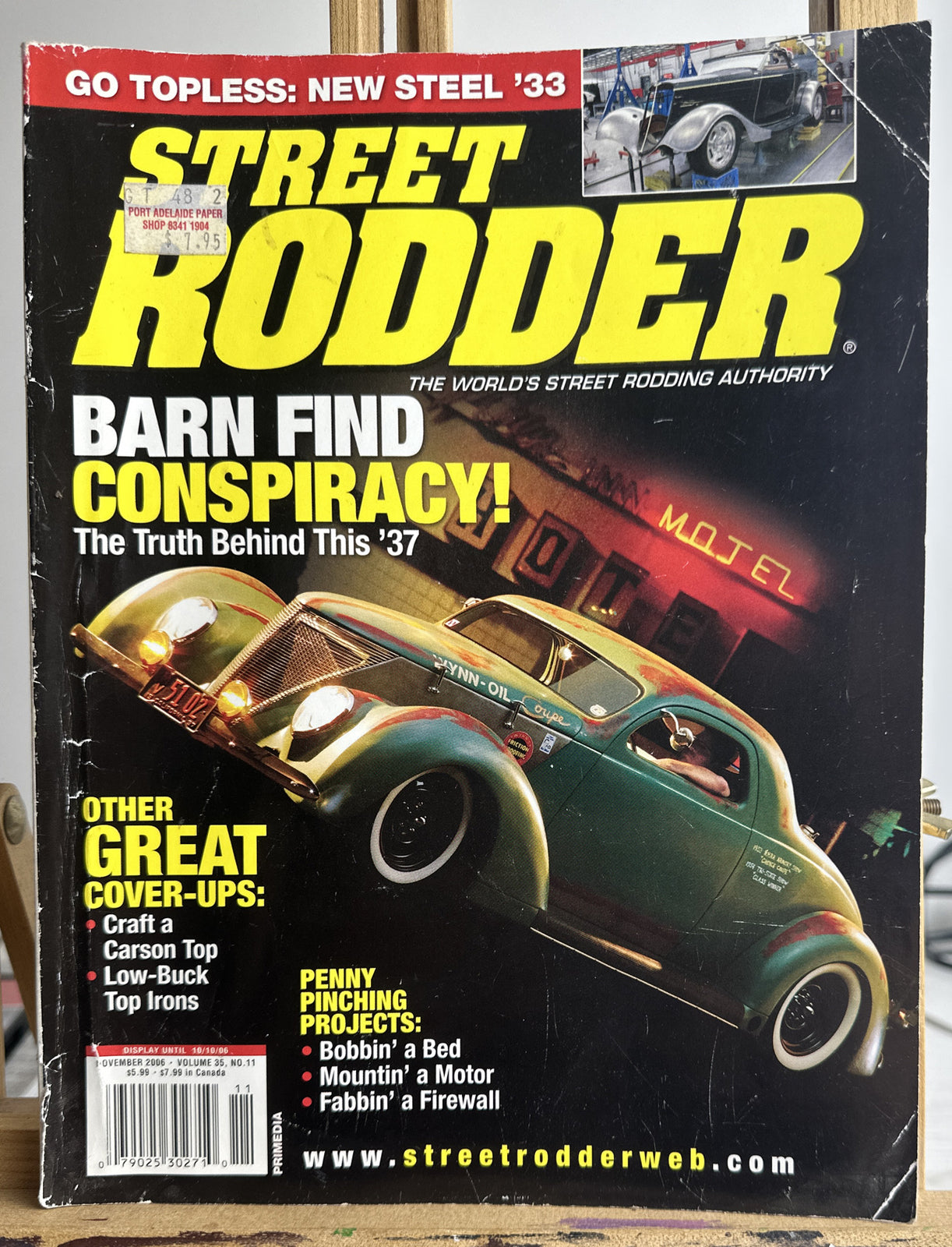 Street Rodder Magazine November 2006 Vol. 35 No.11 In Ok Condition