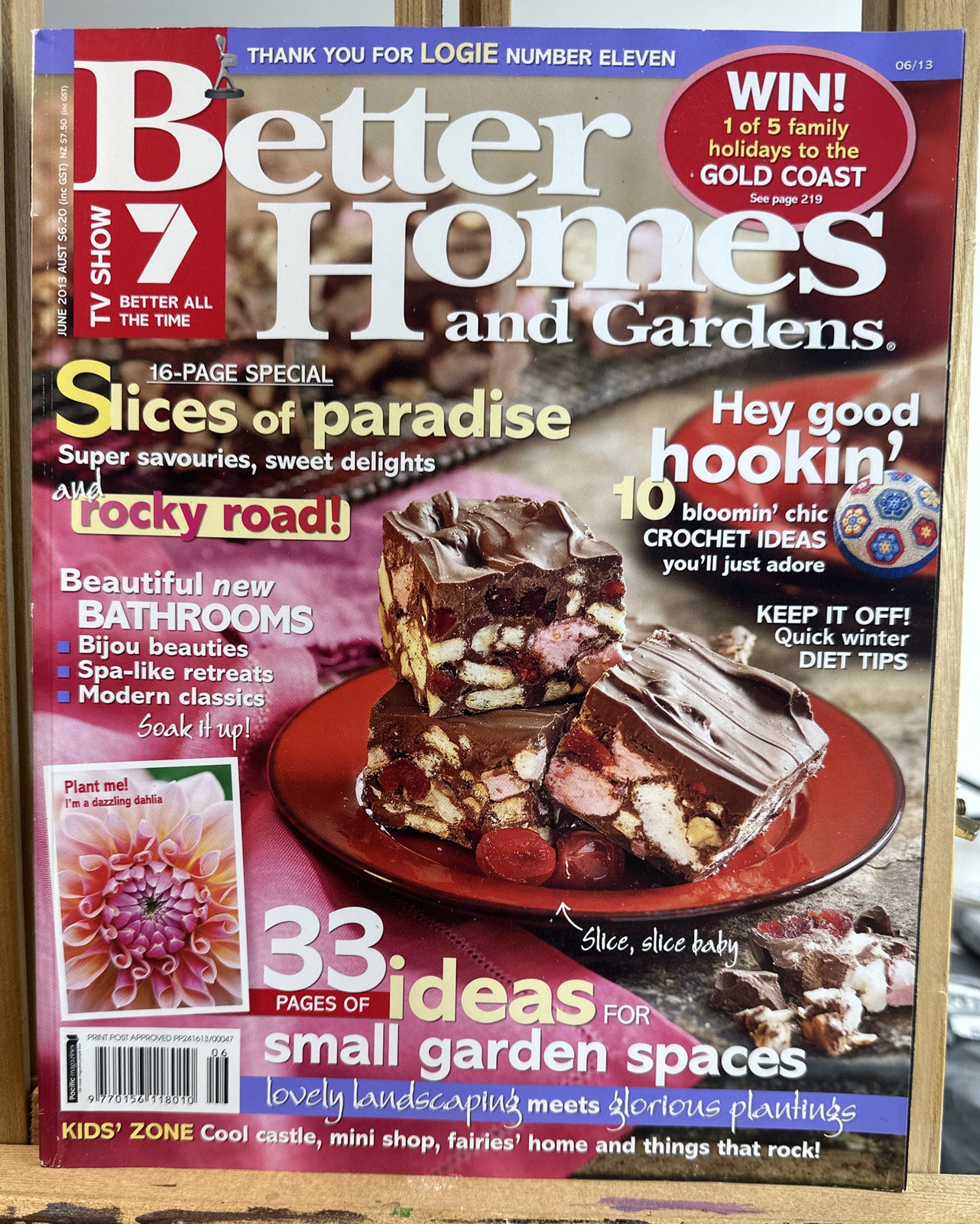 Better Homes and Gardens June 2013 Magazine In Good Condition