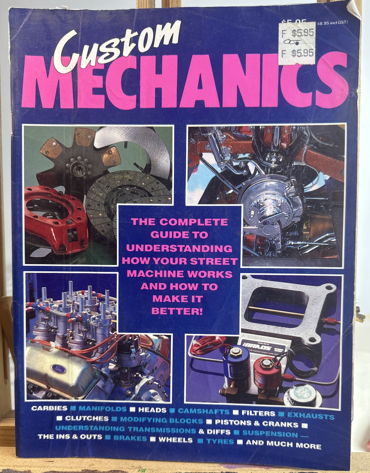 Custom Mechanics Magazine In Ok Condition