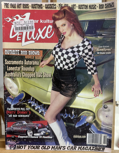 Deluxe Car Kultrue Magazine July 2011 In Ok Condition