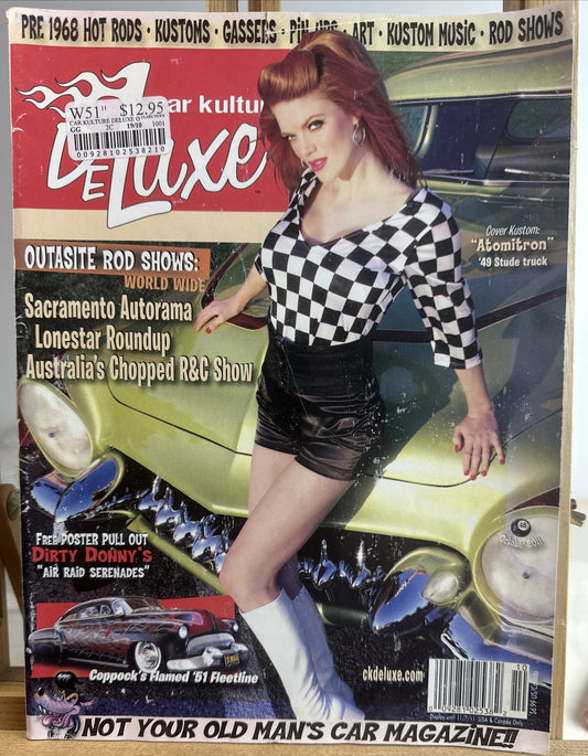 Deluxe Car Kultrue Magazine July 2011 In Ok Condition