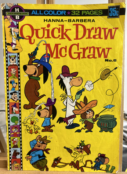 Quick Draw Mc Graw Comic No.6 In Good Condition