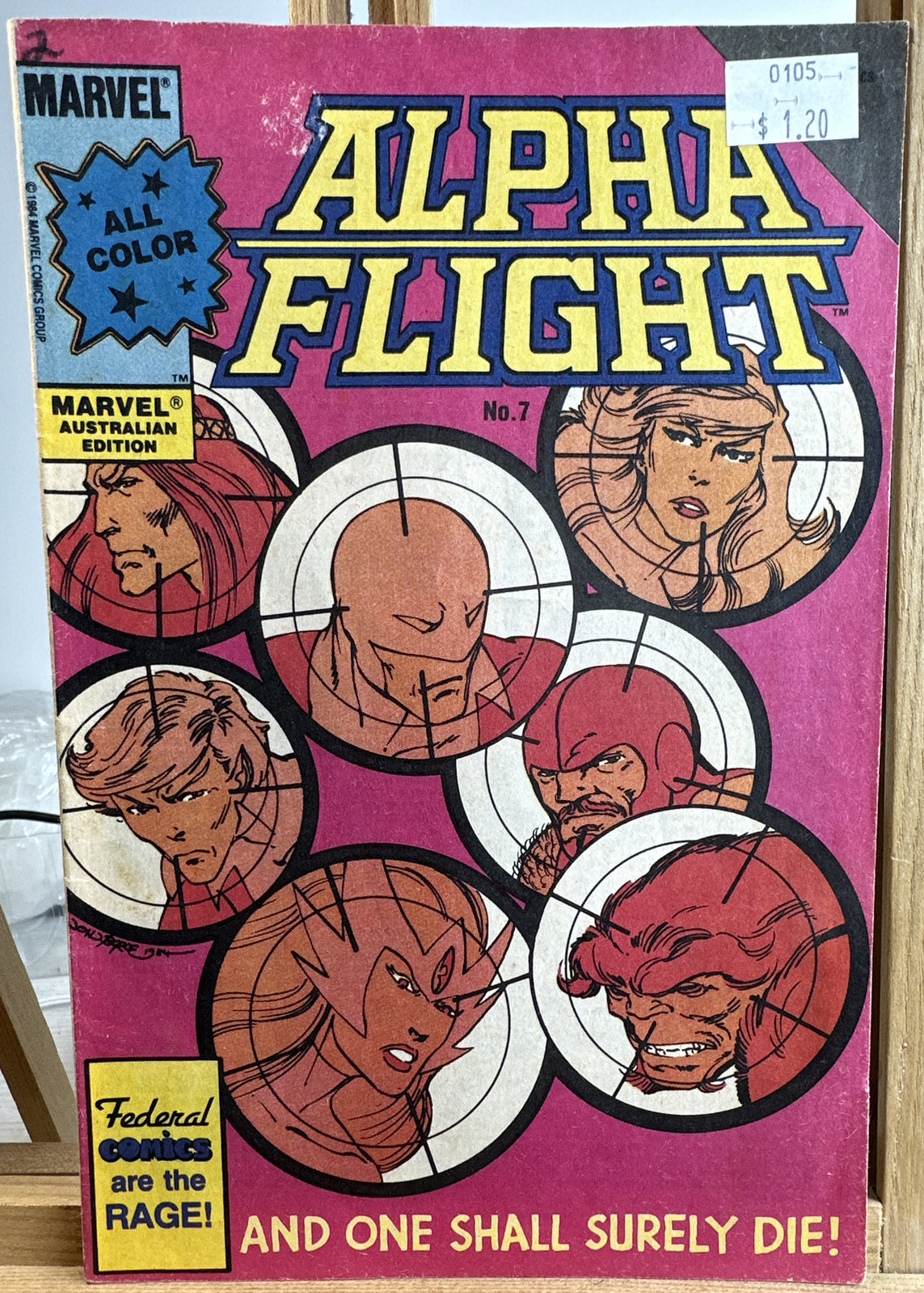 Alpha Flight Comic No.7 In Good Condition