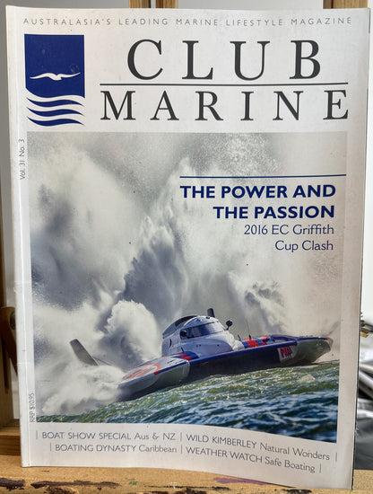 Club Marine Magazine Vol.31 No.3 June-July 2016  In Good Condition