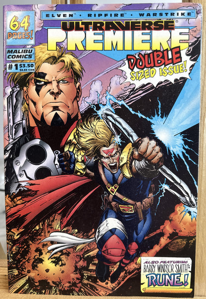 Rune #3 Comic 1994 - Malibu Comics by Barry Windsor Smith - Ultraverse