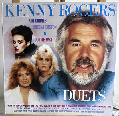 Kenny Rogers Duets (1988) Australian Press Vinyl Record In VGC 4496