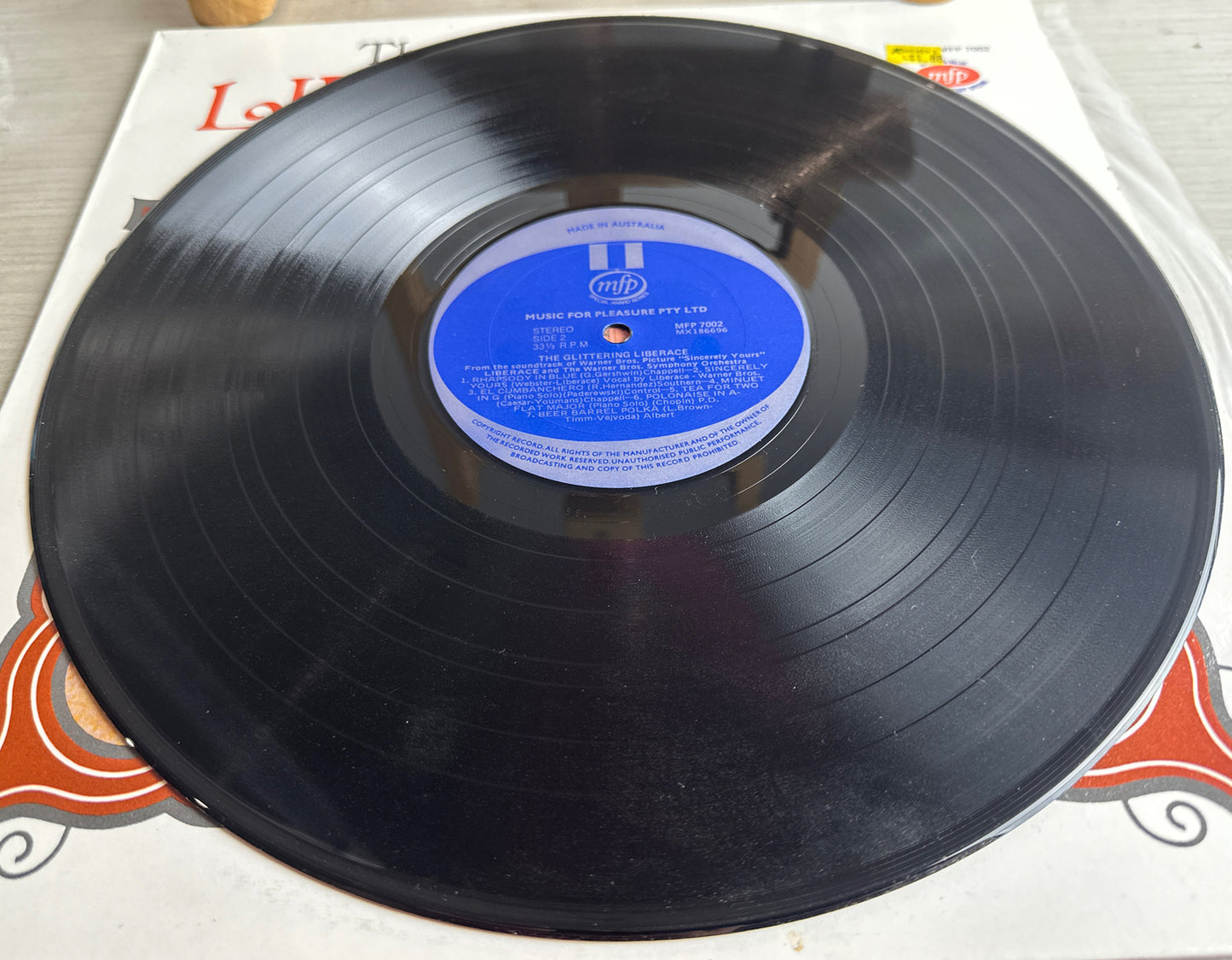 Liberace, The Glittering Liberace, 1969, LP Record In Very Good Condition 4488