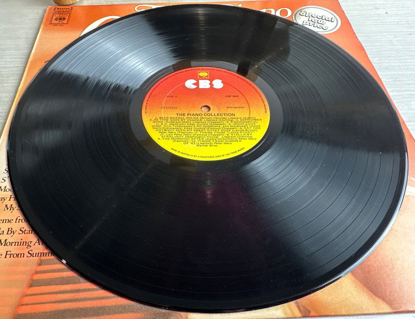 The Piano Collection Vinyl LP Record In VGC 4479