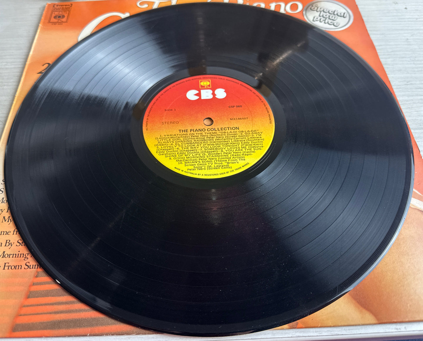 The Piano Collection Vinyl LP Record In VGC 4479