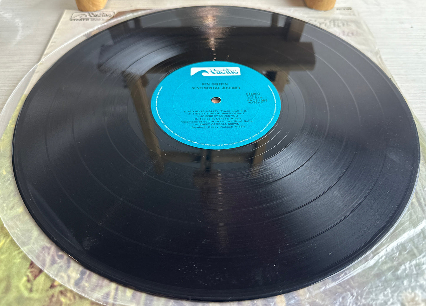 Ken Griffin, Sentimental Journey Vinyl LP Record In VGC 4475