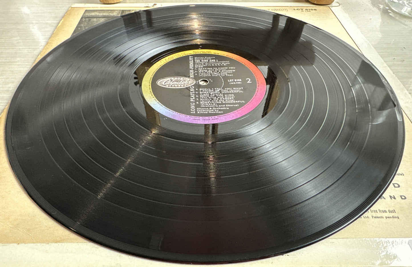 Rodgers And Hammersteins 'The King And I' Motion Picture Record 45 RPM 1960 5650