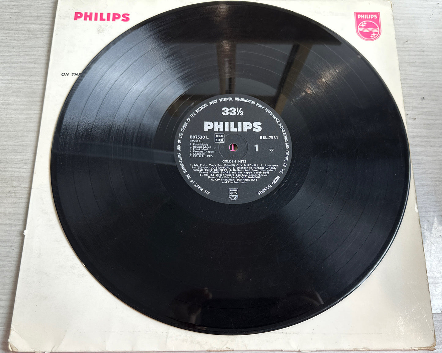 Philips - Golden Hits - Vinyl Record In Good Condition 5651
