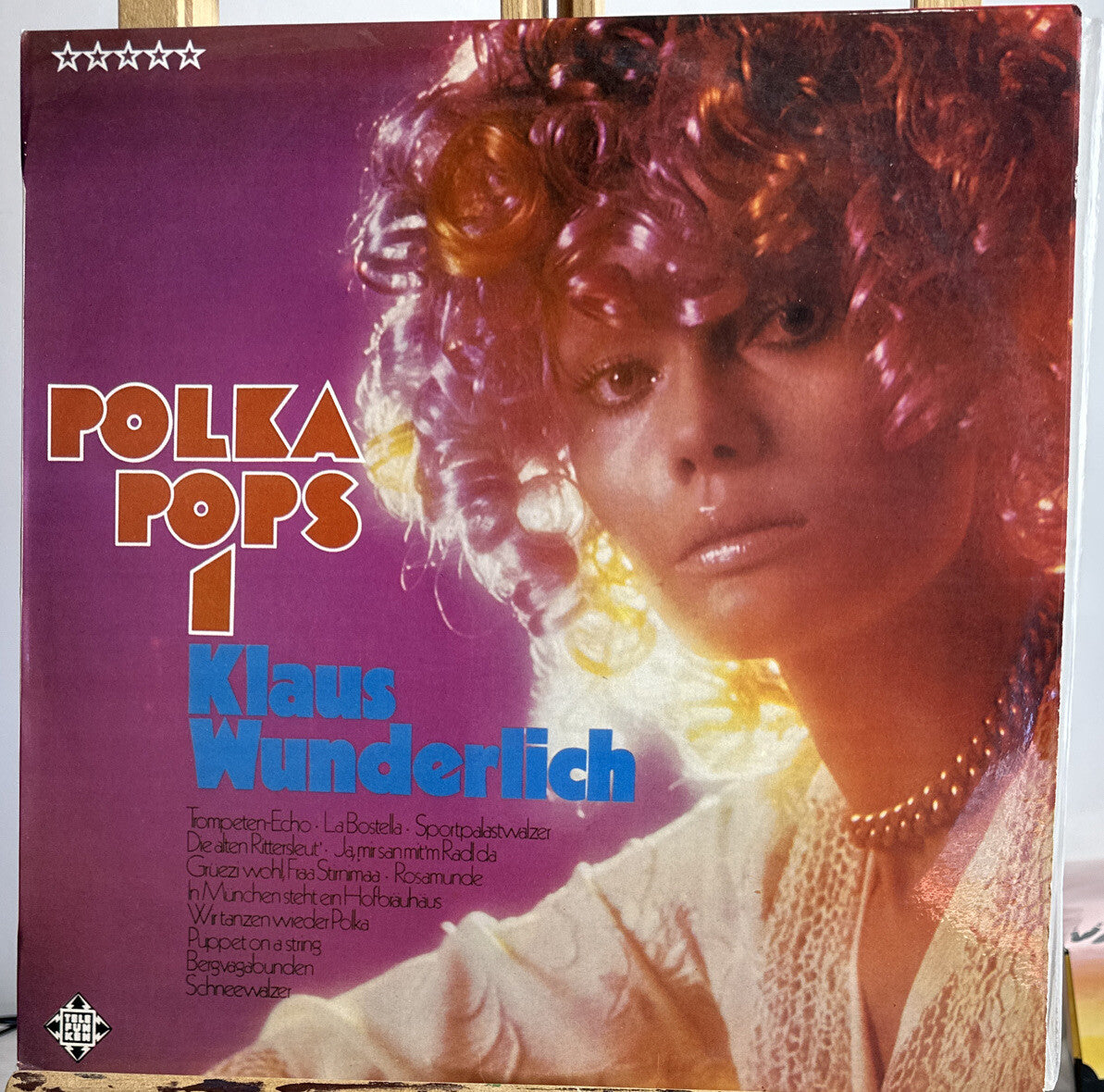 KLAUS WUNDERLICH - Polka Pops 1 - German 28-track Vinyl Record In VGC 5655