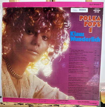KLAUS WUNDERLICH - Polka Pops 1 - German 28-track Vinyl Record In VGC 5655