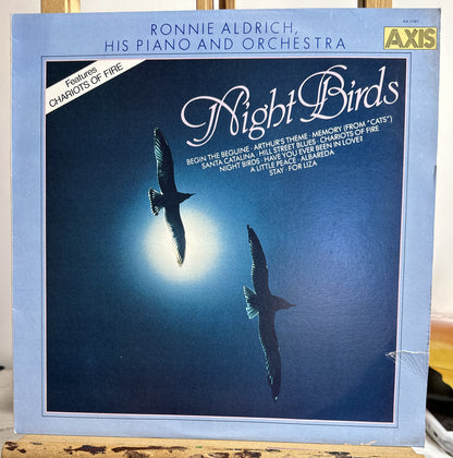 RONNIE ALDRICH, HIS PIANO AND ORCHESTRA Night Birds - Vinyl Record - In VGC 4532