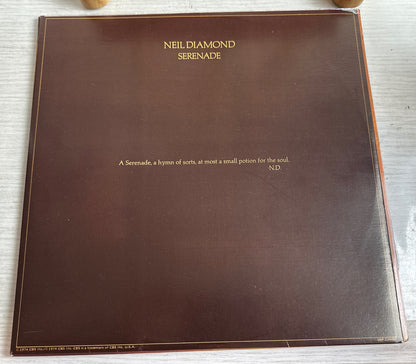 NEIL DIAMOND SERENDE UK VINYL LP ON CBS RECORDS 1970S In Good Condition 4535