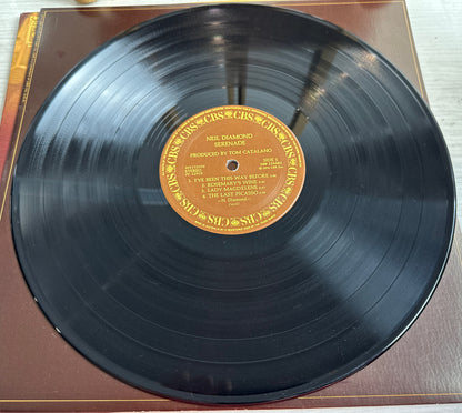NEIL DIAMOND SERENDE UK VINYL LP ON CBS RECORDS 1970S In Good Condition 4535