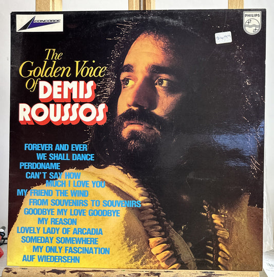 THE GOLDEN VOICE OF DEMIS ROUSSOS, VINYL, RECORD, LP, PHILIPS In VGC 5659