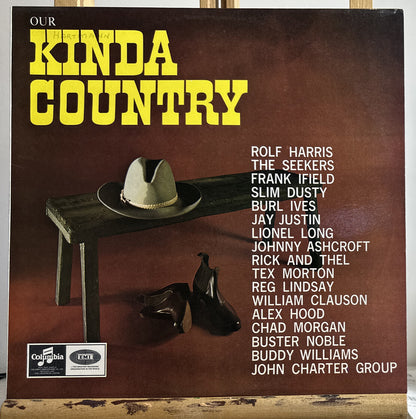 OUR KINDA COUNTRY VARIOUS ARTISTS LP RECORD In Good Condition 5657