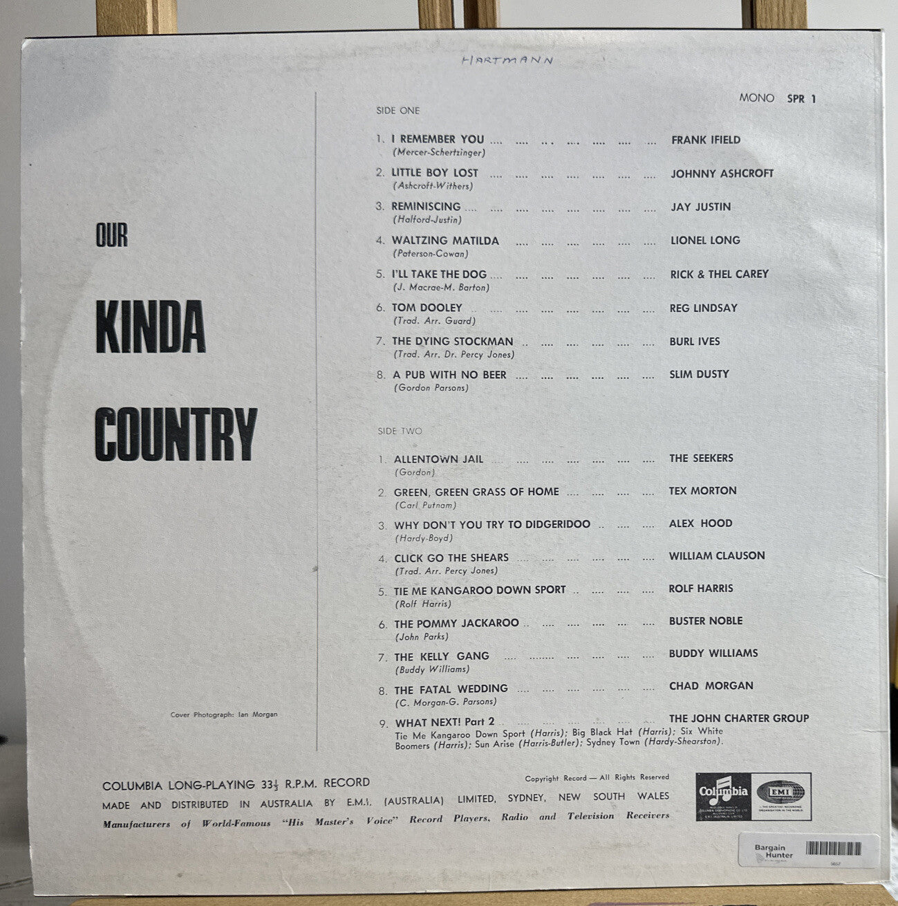 OUR KINDA COUNTRY VARIOUS ARTISTS LP RECORD In Good Condition 5657