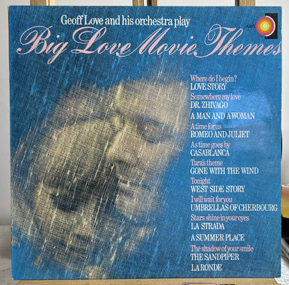 Big Love Movie Themes by Geoff Love And His Orchestra Record Vinyl LP 1971 5656