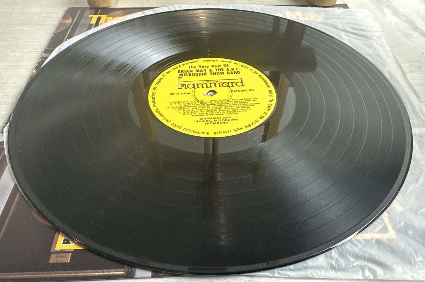 The Very Best Of Brain May & The ABC Showband - Vinyl Record - In VGC 4525