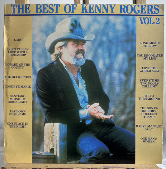 Kenny Rogers - The Best Of Australia - Vinyl Record - In VGC 4490