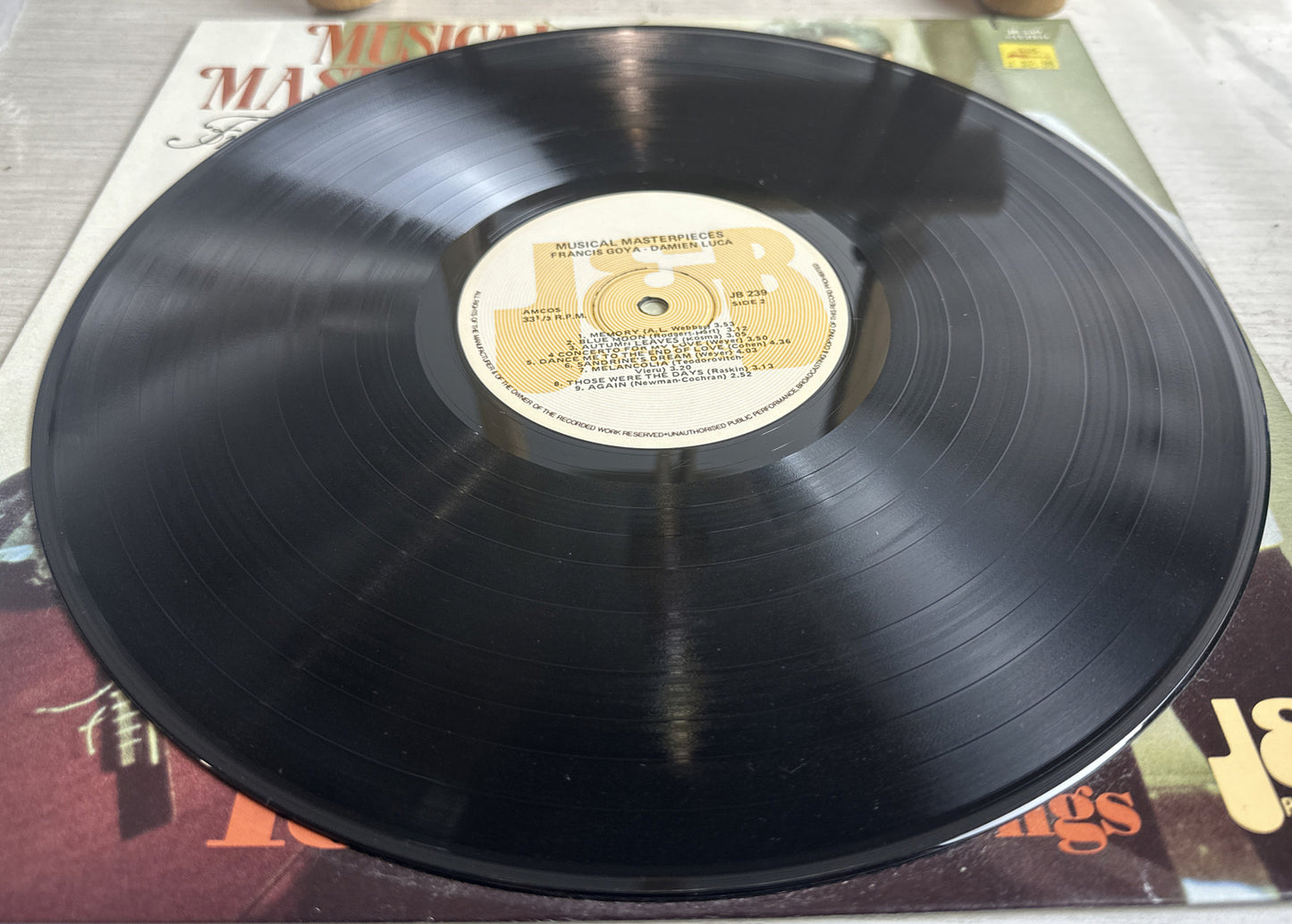 Francis Goya & Damian Luca - Musical Masterpieces - Vinyl Record - In VGC 4527