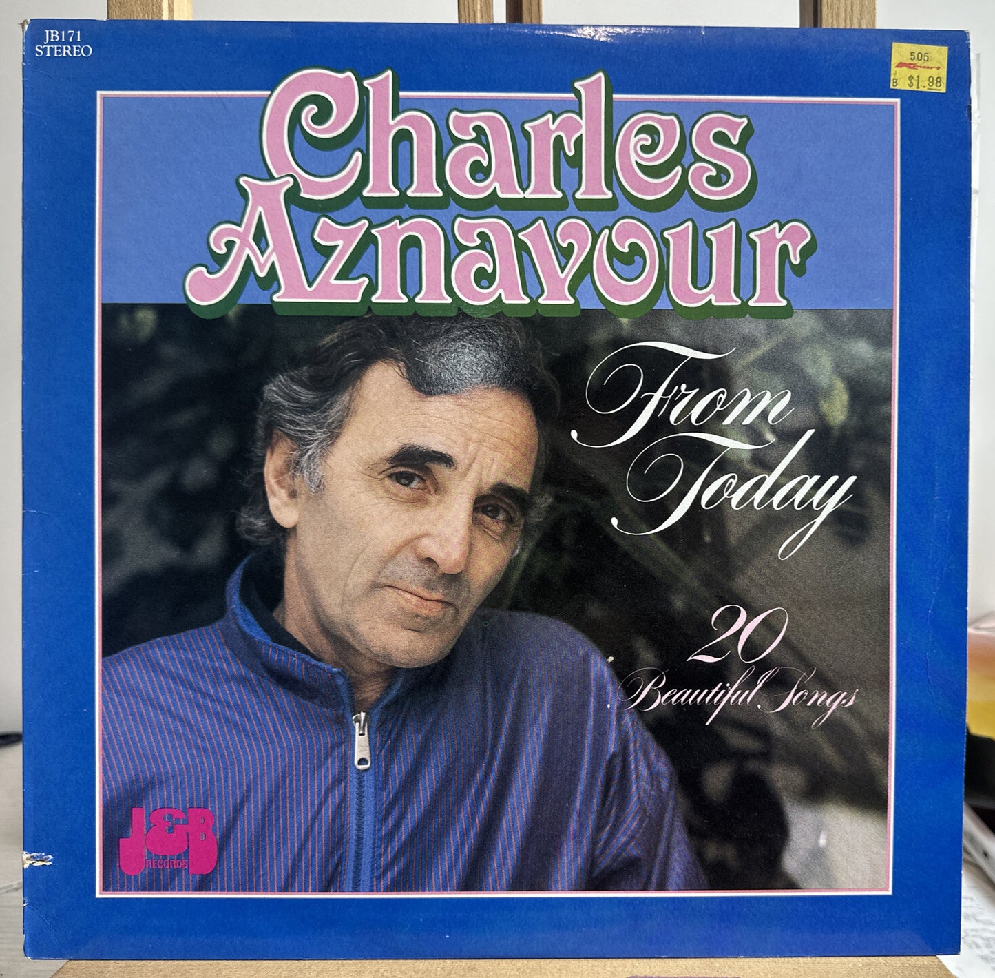 Charles Aznavour – From Today - LP Vinyl Record - In VGC 4529