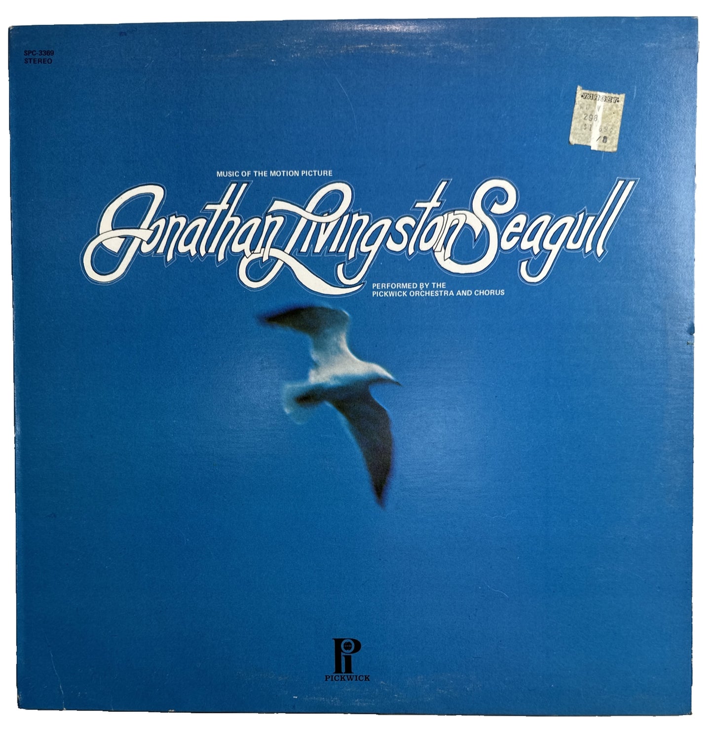 Music Of The Motion Picture Jonathan Livingstone Seagull - Record Vinyl LP 3852
