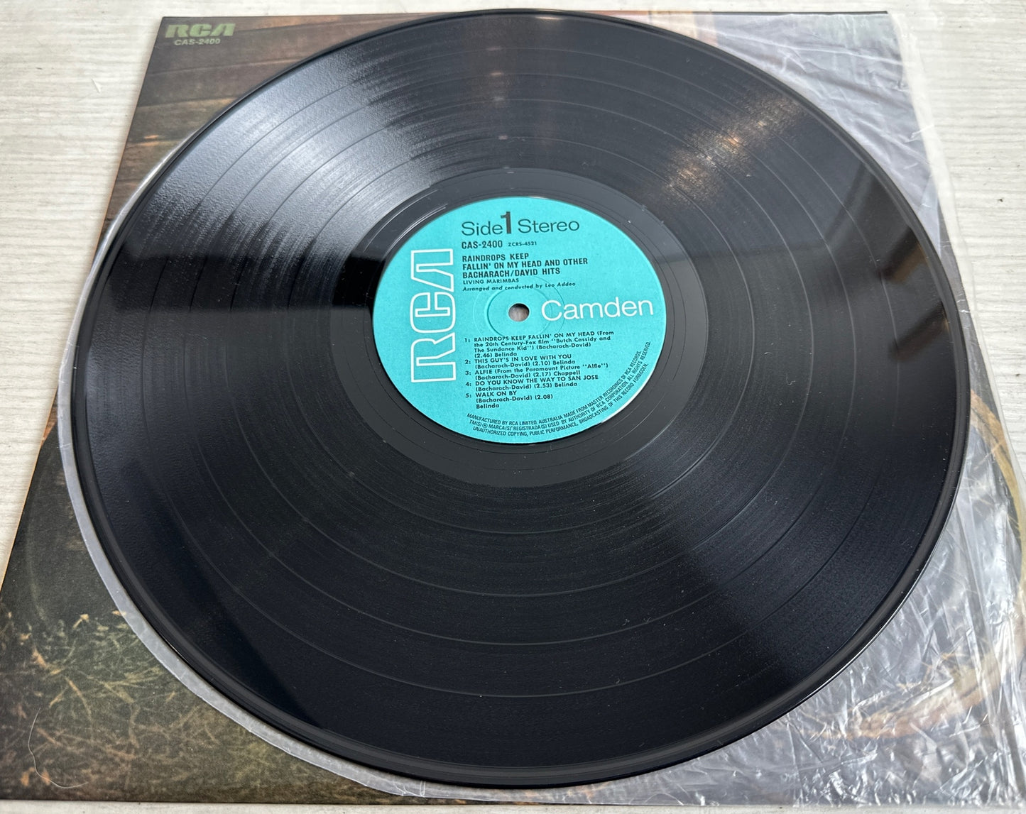 Raindrops Keep Fallin’ On My Head And Other Bacharach & David - Record Vinyl LP