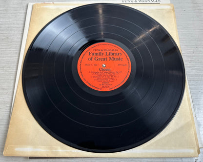 CHOPIN - Family Library Of Great Music Album 5 1976 -12" Record Vinyl LP 4244