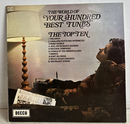 The World of Your Hundred Best Tunes The Top Ten -  12" Record Vinyl 4243