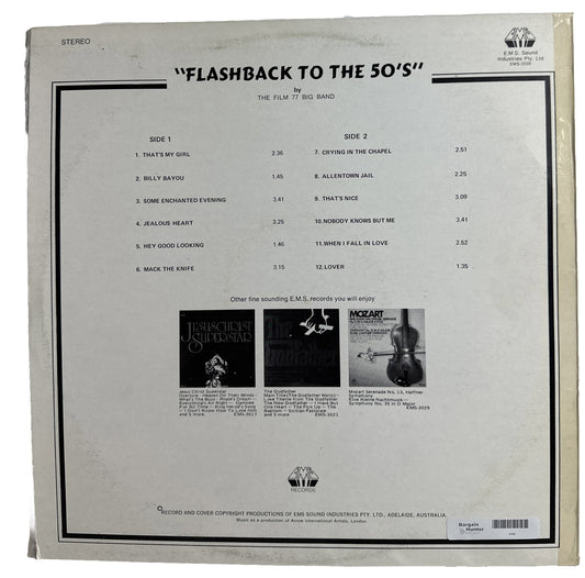 Flashback To The 50's - The Film 77 Big Band - 12" Record Vinyl LP 4502