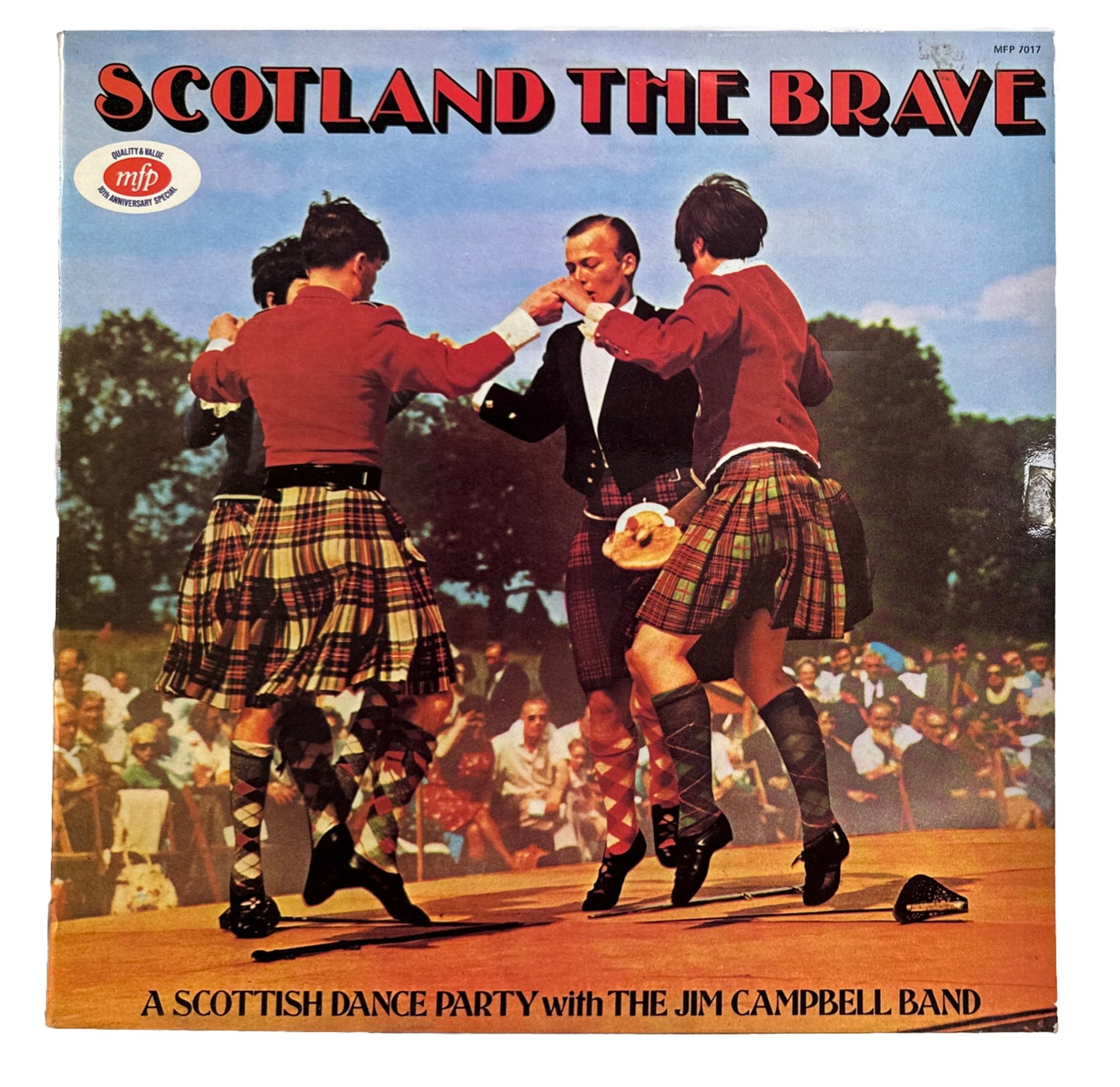 SCOTLAND THE BRAVE - A SCOTTISH DANCE PARTY - Record Vinyl LP 4412
