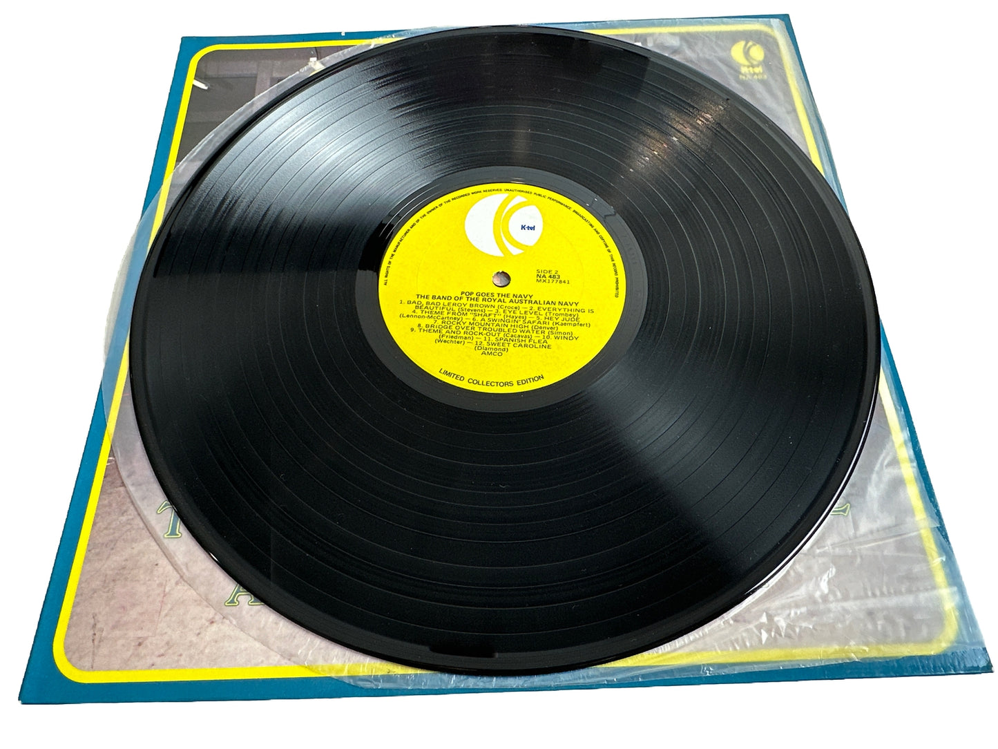 Pop Goes The Navy - The Band Of The Royal Australian Navy - Record Vinyl LP 4416