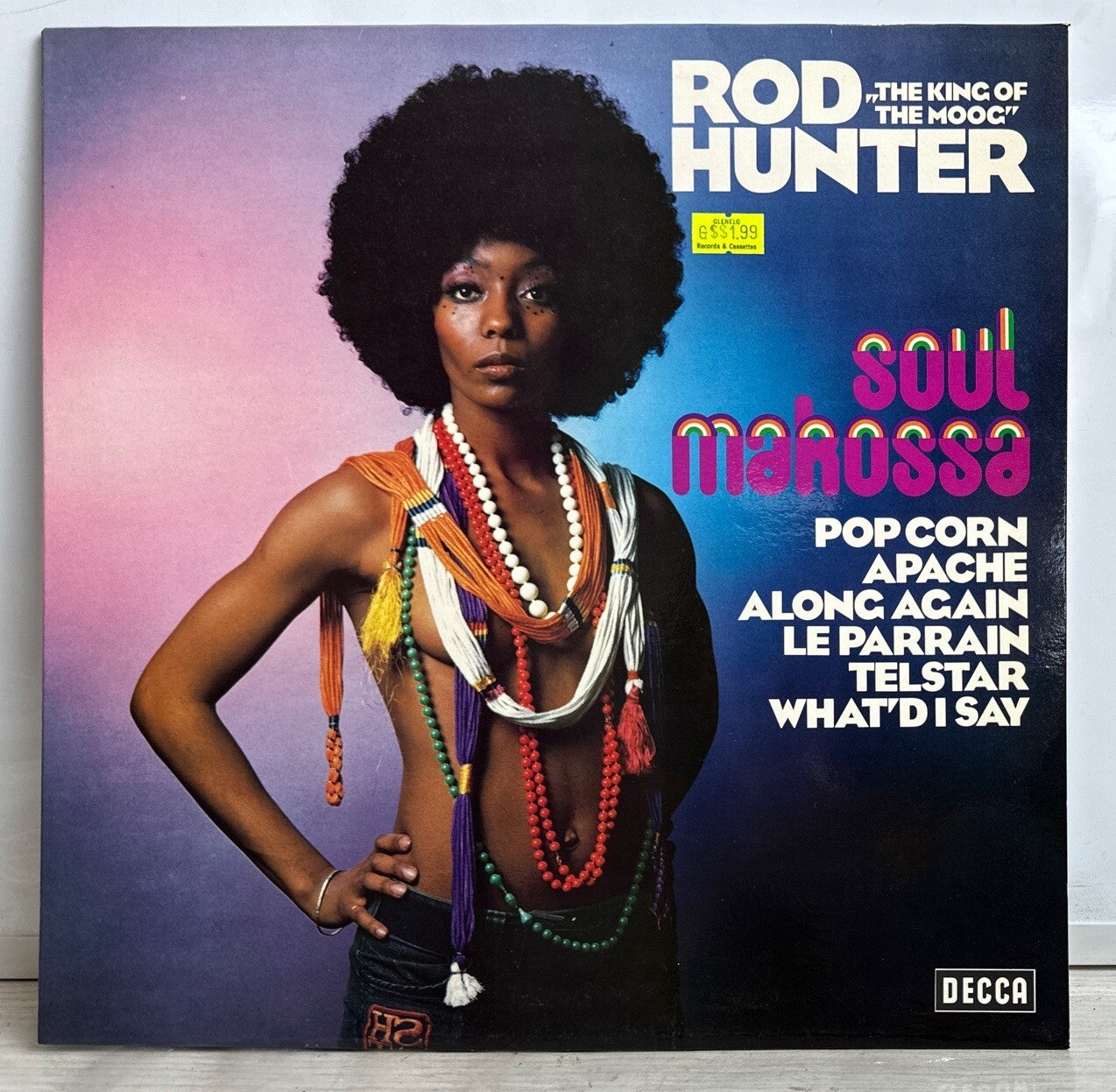 Rod Hunter - Soul Makossa - The King Of The Moog  - 12" Vinyl Record 3928