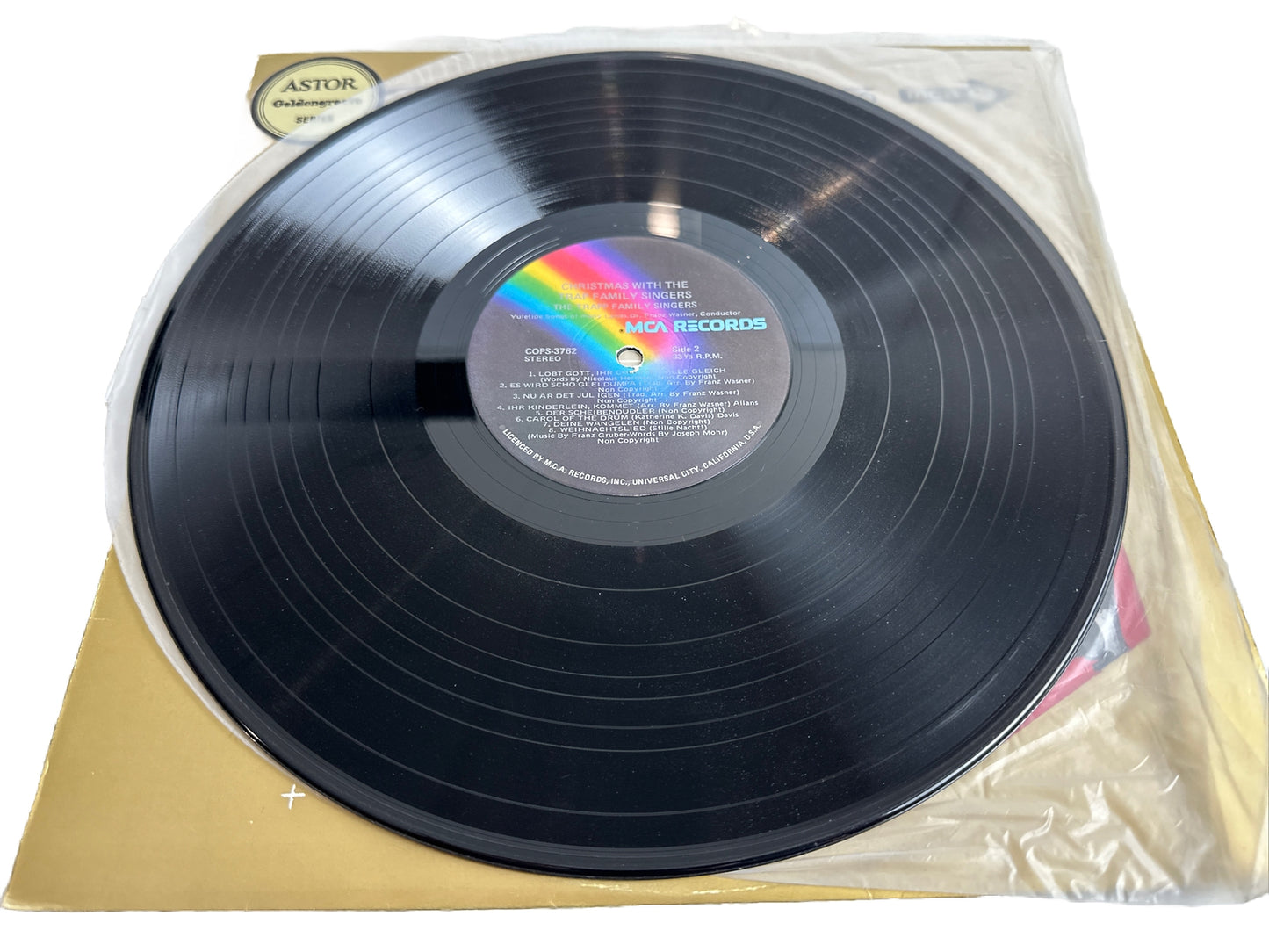 Christmas with the Trapp Family Singers  - 12" Vinyl Record 3927