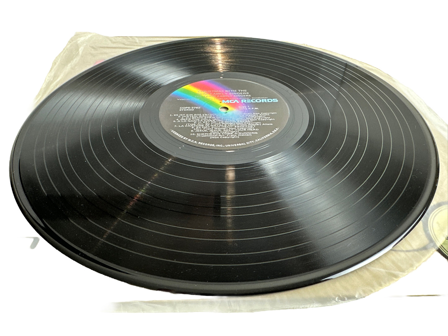 Christmas with the Trapp Family Singers  - 12" Vinyl Record 3927