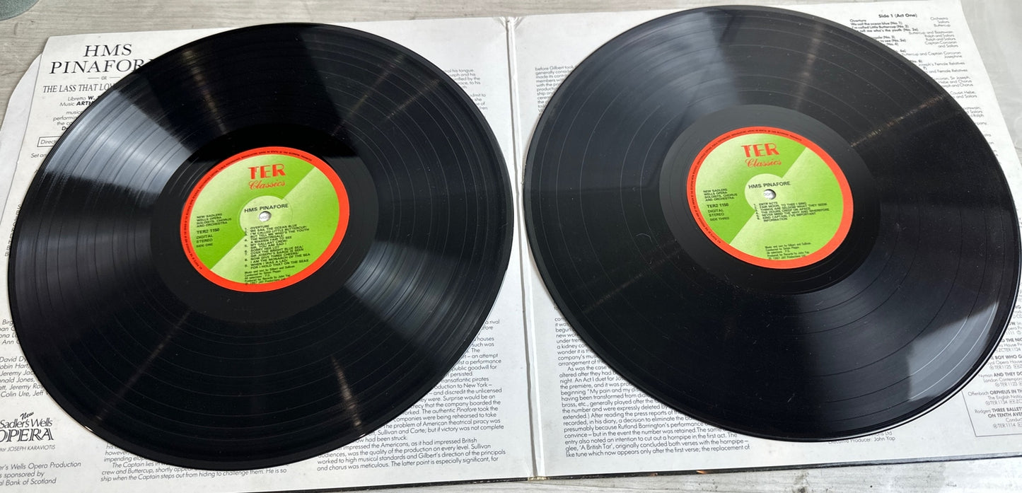 Gilbert And Sullivan - Hms Pinafore record - 12" Record Vinyl LP 3947