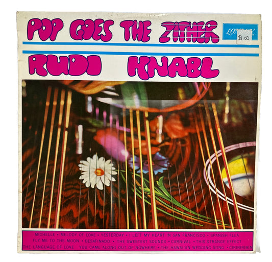 Pop Goes The Zither - Rudi Knabl - 12" Vinyl Record 3919