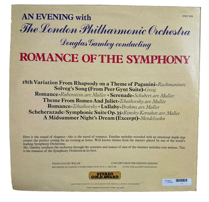 LONDON PHILHARMONIC ORCHESTRA - Romance Of The Symphony - 12" Vinyl Record 3923