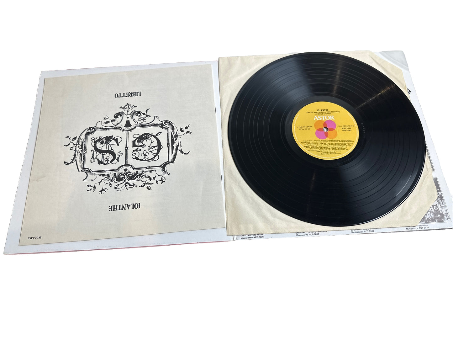 Gilbert & Sullivan - Highlights From Iolanthe - 12" Vinyl Record 4237