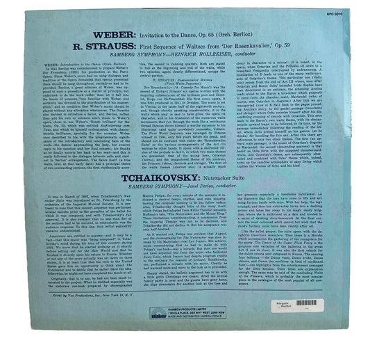 Tchaikovsky Weber Strauss Hollreiser Perlea - 12" Vinyl Record 3951